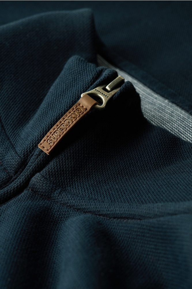 CORE PIQUE HALF ZIP M2014078A Eclipse Navy